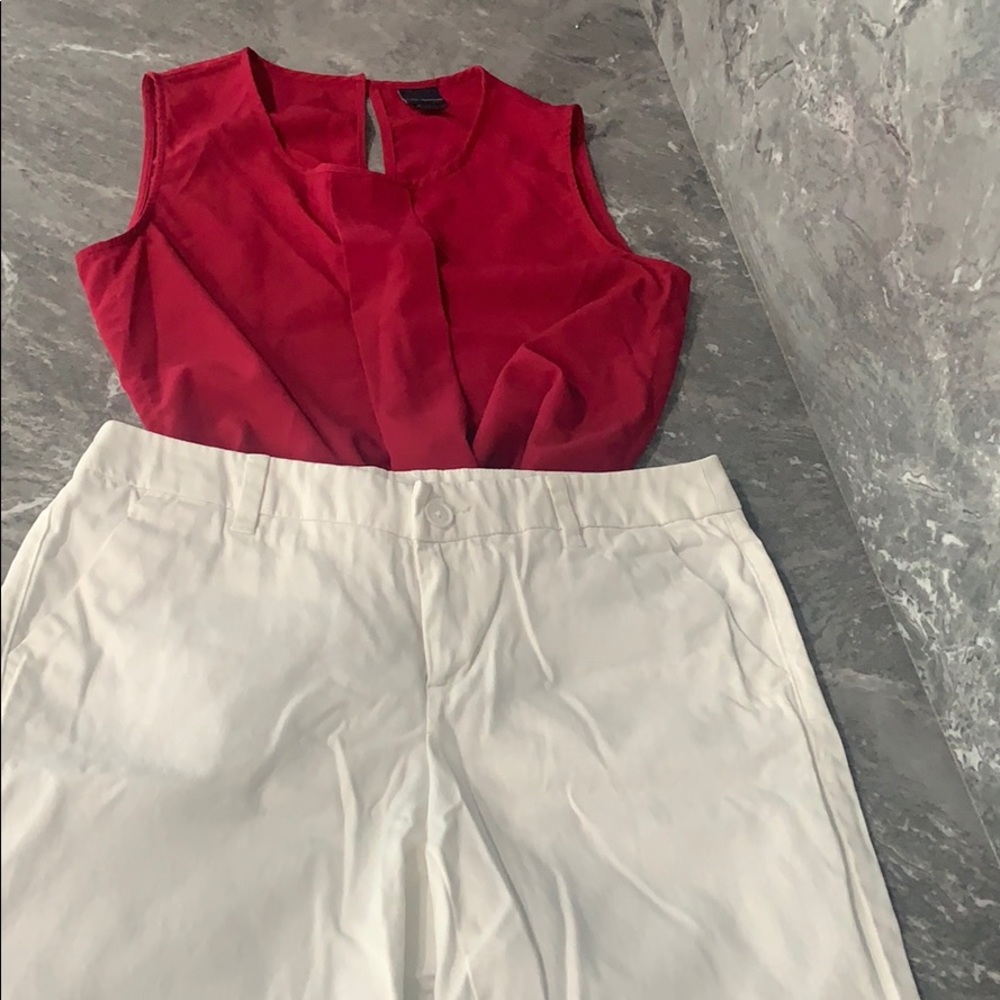 💝Beautiful top styled with white shorts